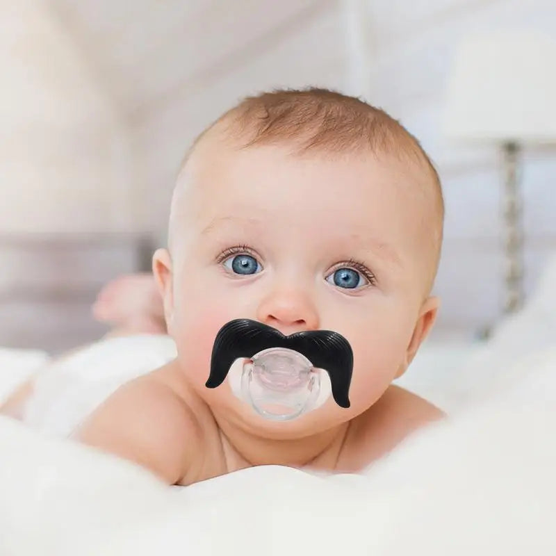 Chupeta personalizadas para bebês - bigode/ barba