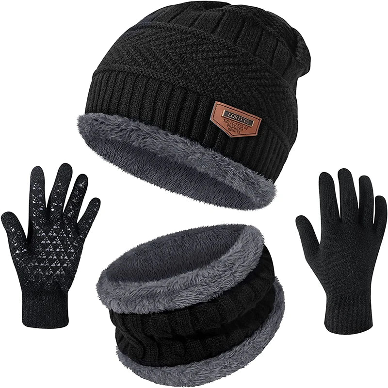 Gorro, Luvas e cachecol para frio