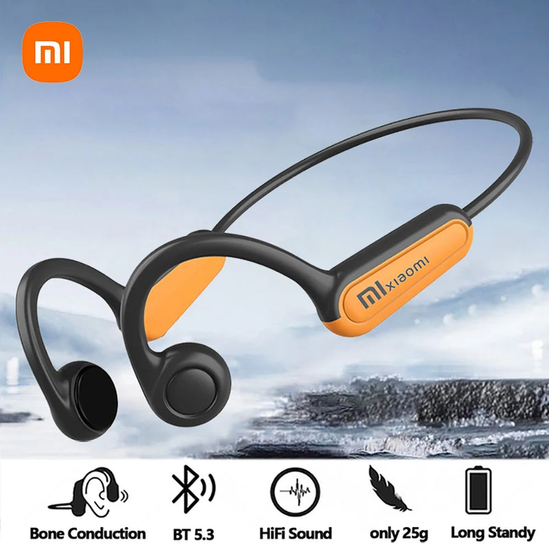 Fones de ouvido à prova d'água Xiaomi Mijia - condução óssea, bluetooth 5.3, sem fio