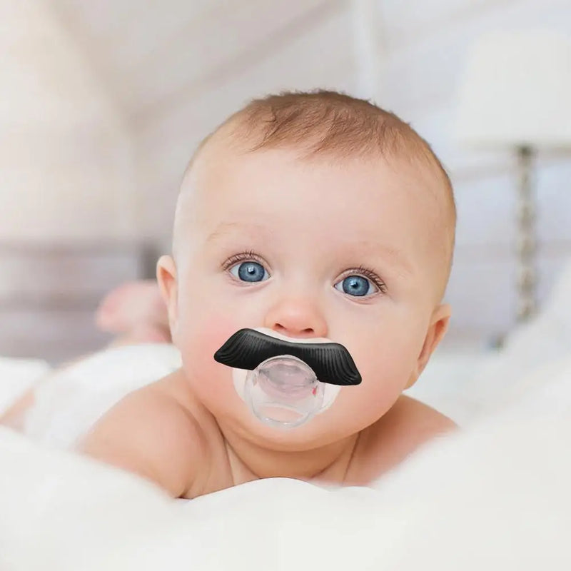 Chupeta personalizadas para bebês - bigode/ barba