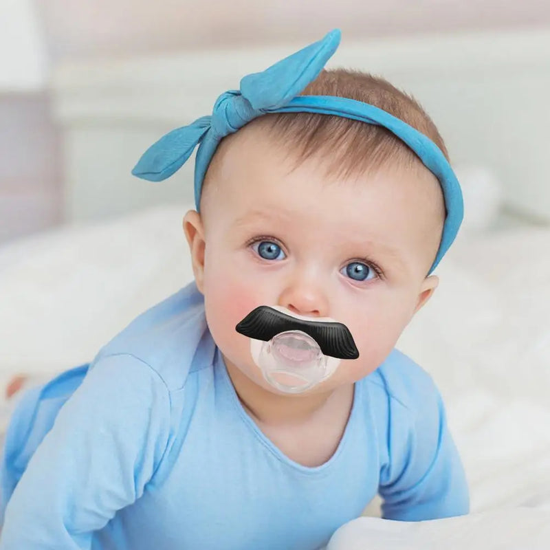 Chupeta personalizadas para bebês - bigode/ barba