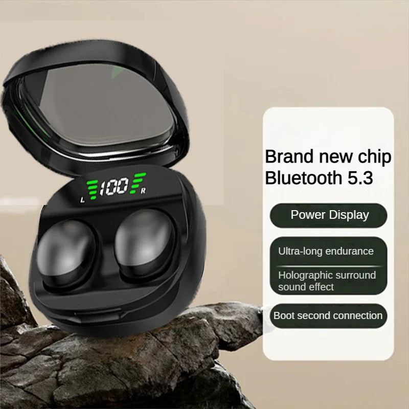 Mini fone de ouvido bluetooth sem fio 5.3