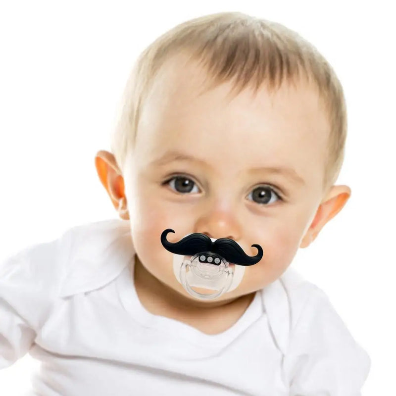 Chupeta personalizadas para bebês - bigode/ barba