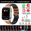 Smartwatch - 2024 Novo Ácido Úrico Gordura no Sangue Smartwatch ECG Glicose no Sangue Frequência Cardíaca Pressão Arterial Monitoramento de Saúde Relógio Inteligente Para HUAWEI IOS